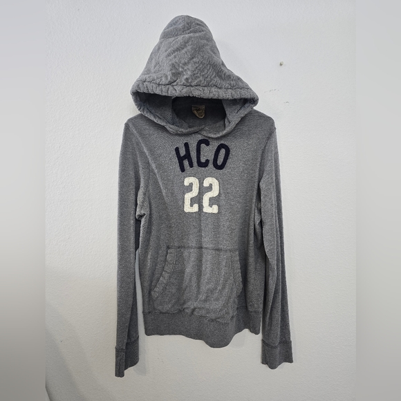 Hollister Tops - HOLLISTER Women's Long Sleeve Gray Hoodie Size Medium